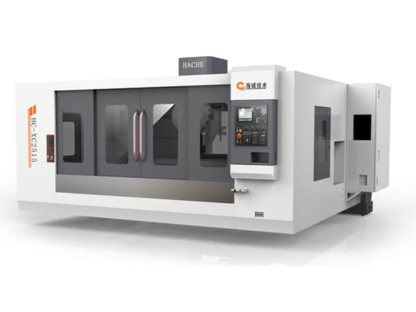 Double column machining center