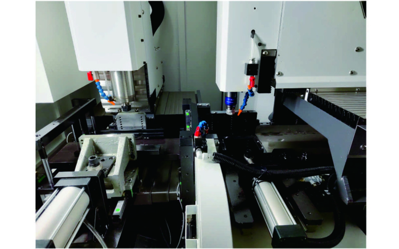 HC-YT1311 Compound Drilling & Tapping Center | Heat Sink Machining Equipment