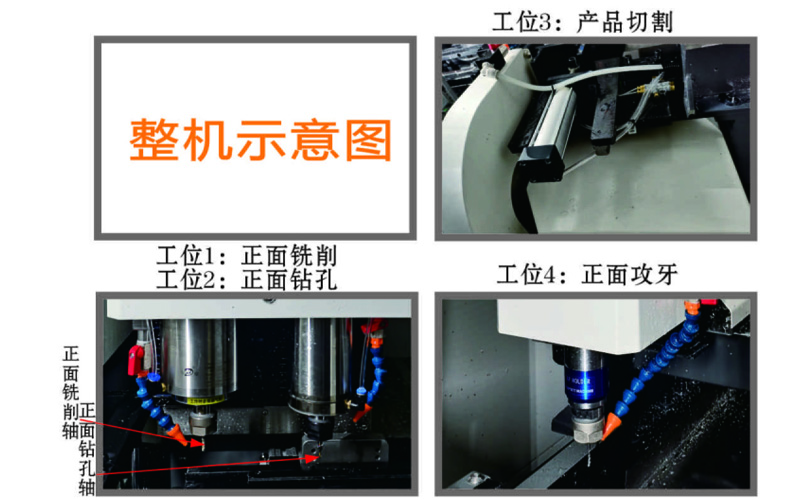 HC-YT1316A Composite Drilling and Tapping Center