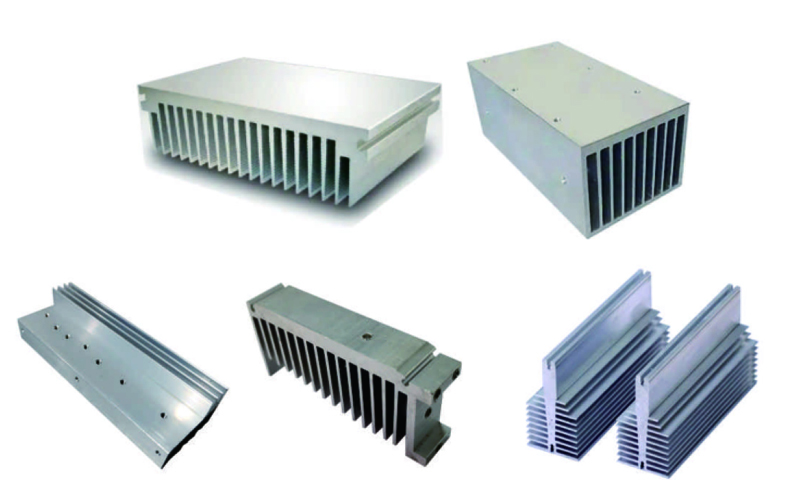 HC-YT6511 Heat Sink Processing with 2-Side Composite Drilling & Tapping Center