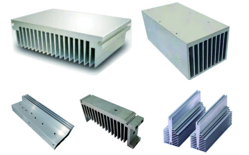 3-Side Heat Sink Processing with HC-YT7011-3 Composite Drilling & Tapping Center