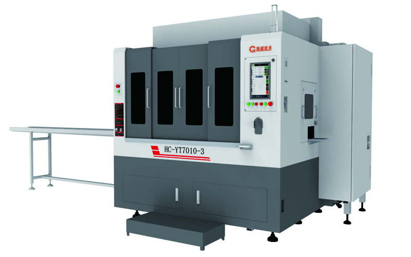 Three-sided drilling milling tapping cutting integrated machine HC-YT7010-3